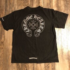 Chrome heart tee